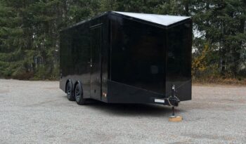 
										2026 Bravo Scout 8.5×18 Enclosed Trailer | Spread Axle| Beavertail | .08 Black Hardbody Exterior full									