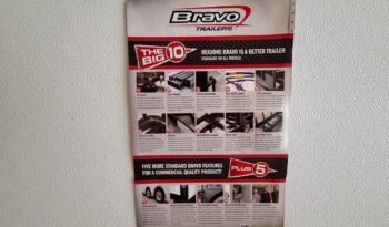 
										2026 Bravo Scout 8.5×18 Enclosed Trailer | Spread Axle| Beavertail | .08 Black Hardbody Exterior full									