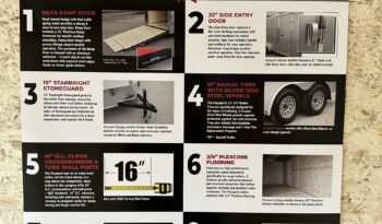 
										2026 Haulmark Passport 7×14 Cargo Trailer | 7′ H | Barn Doors full									