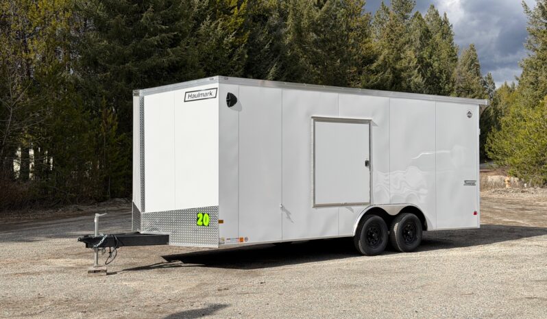 2026 Haulmark 8.5×20 Enclosed Cargo Car Hauler Trailer | 7’6” Tall | E-tracks | Escape Door
