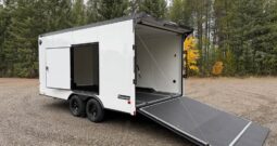 2026 Haulmark 8.5×16 SXS ATV Trailer | 3.5k Torsion Axles | Finished Interior | Insulated