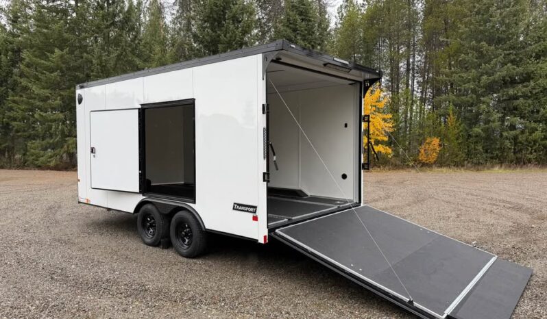 2026 Haulmark 8.5×16 SXS ATV Trailer | 3.5k Torsion Axles | Finished Interior | Insulated
