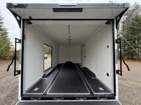 2026 Haulmark 8.5×16 SXS ATV Trailer | 3.5k Torsion Axles | Finished Interior | Insulated