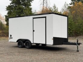 2026 Haulmark 8.5×16 SXS ATV Trailer | 3.5k Torsion Axles | Finished Interior | Insulated