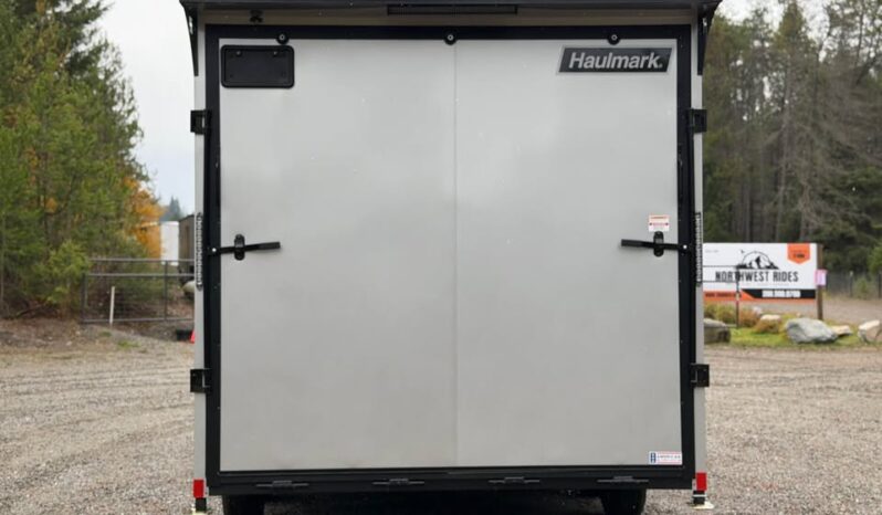 2026 Haulmark 8.5×18 Car Cargo Trailer | 7’6″ Tall| Finished Interior |Lifted 5.2k Torsion Axles