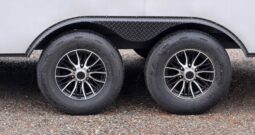 2026 Haulmark 8.5×18 Car Cargo Trailer | 7’6″ Tall| Finished Interior |Lifted 5.2k Torsion Axles
