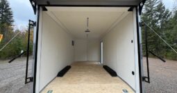 2026 Haulmark 8.5×18 Car Cargo Trailer | 7’6″ Tall| Finished Interior |Lifted 5.2k Torsion Axles