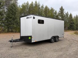 2026 Haulmark 8.5×18 Car Cargo Trailer | 7’6″ Tall| Finished Interior |Lifted 5.2k Torsion Axles