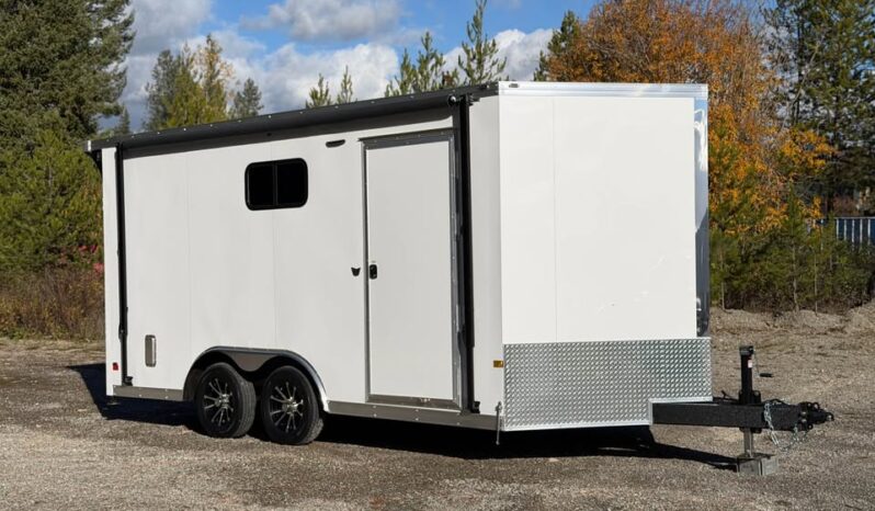 
								2026 Haulmark Grizzly 8.5×16 Multi-use Trailer | 7’6″ Tall | Side Ramp Door | Awning | Battery full									