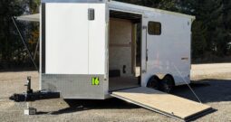 2026 Haulmark Grizzly 8.5×16 Multi-use Trailer | 7’6″ Tall | Side Ramp Door | Awning | Battery
