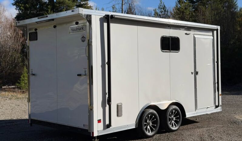 
								2026 Haulmark Grizzly 8.5×16 Multi-use Trailer | 7’6″ Tall | Side Ramp Door | Awning | Battery full									