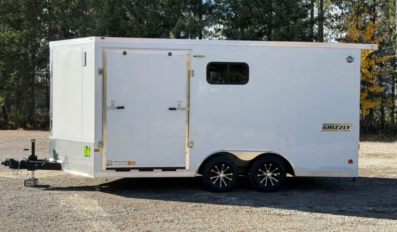 
								2026 Haulmark Grizzly 8.5×16 Multi-use Trailer | 7’6″ Tall | Side Ramp Door | Awning | Battery full									