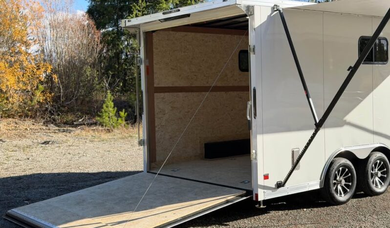 
								2026 Haulmark Grizzly 8.5×16 Multi-use Trailer | 7’6″ Tall | Side Ramp Door | Awning | Battery full									