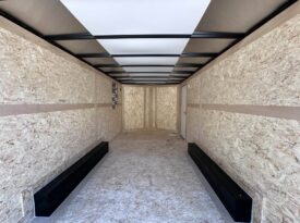 2026 Haulmark 8.5×16 Cargo Trailer | 7′ Tall | Beavertail