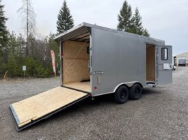 2026 Haulmark 8.5×16 Side by Side Trailer | Lifted Torsion Axles | UTV Package | Extended Tongue