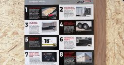 2026 Haulmark 8.5×26 Enclosed Car Trailer | 6K Torflex Axles | 90″ Interior Height | E-Tracks