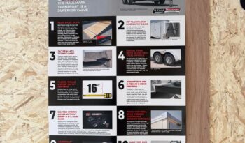 
										2026 Haulmark 8.5×26 Enclosed Car Trailer | 6K Torflex Axles | 90″ Interior Height | E-Tracks full									