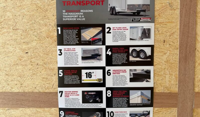 
								2026 Haulmark 8.5×20 Car Trailer | Extra Height 7’6″ | Stabilizer Jacks full									