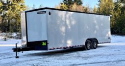 2026 Haulmark 8.5×26 Enclosed Car Trailer | 6K Torflex Axles | 90″ Interior Height | E-Tracks