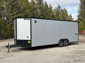 2026 Haulmark HEAT 8.5×24 Race Car Trailer | 7’6″ Tall | Finished Interior | Polycore Panels |