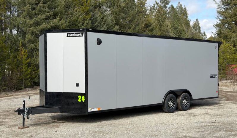 2026 Haulmark HEAT 8.5×24 Race Car Trailer | 7’6″ Tall | Finished Interior | Polycore Panels |