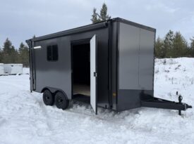 2026 Haulmark 8.5×16 SXS Trailer | Lifted 5.2k Torsion Axles | Insulated | Extra Tall