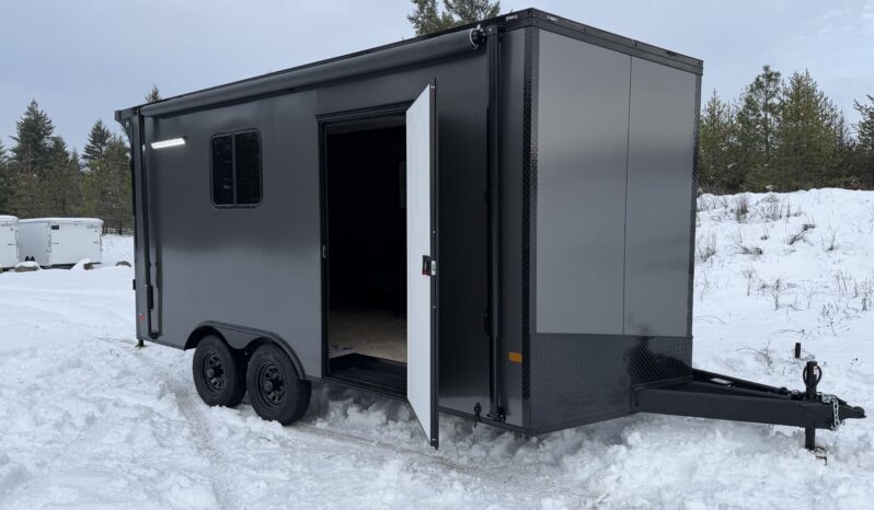 
								2026 Haulmark 8.5×16 SXS Trailer | Lifted 5.2k Torsion Axles | Insulated | Extra Tall full									