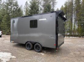 2026 Haulmark 8.5×16 ATV SXS Trailer | Insulated | Lifted 3.5k Torsion Axles | Awning