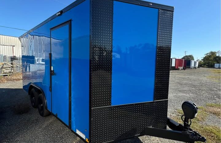 2026 Diamond Cargo 8.5×16 Utility Trailer | Finished Interior | A/C | Cabinets | 50 amp