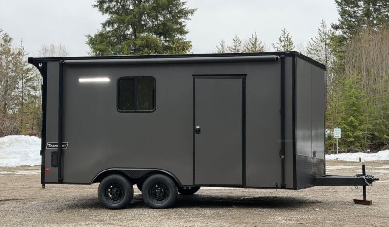 
								2026 Haulmark 8.5×16 ATV SXS Trailer | Insulated | Lifted 3.5k Torsion Axles | Awning full									