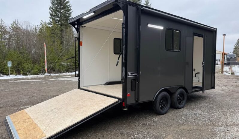
								2026 Haulmark 8.5×16 ATV SXS Trailer | Insulated | Lifted 3.5k Torsion Axles | Awning full									