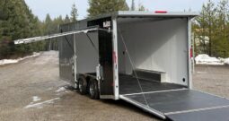 2026 Alcom Blaze 8.5×20 | Race Car Trailer | Finished Interior | All Aluminum | Premium Escape Door