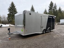 2026 Alcom Blaze 8.5×20 | Race Car Trailer | Finished Interior | All Aluminum | Premium Escape Door