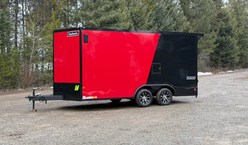 2026 Haulmark 8.5×16 ATV Trailer | 90″ Height | UTV Package | Finished Interior