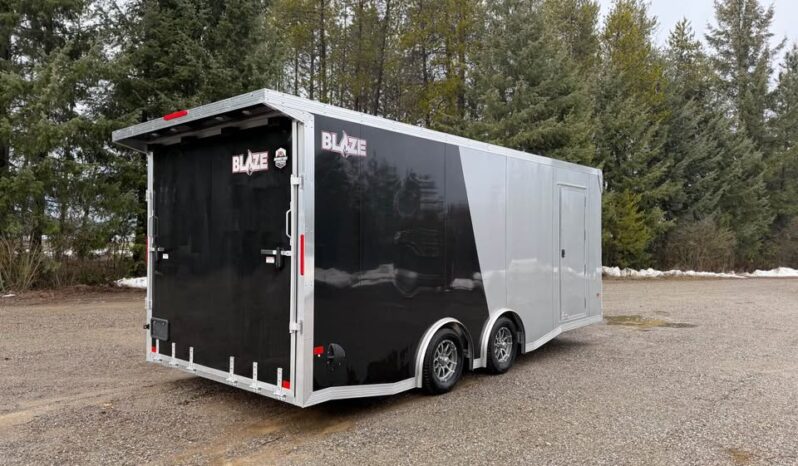 
								2026 Alcom Blaze 8.5×20 | Race Car Trailer | Finished Interior | All Aluminum | Premium Escape Door full									