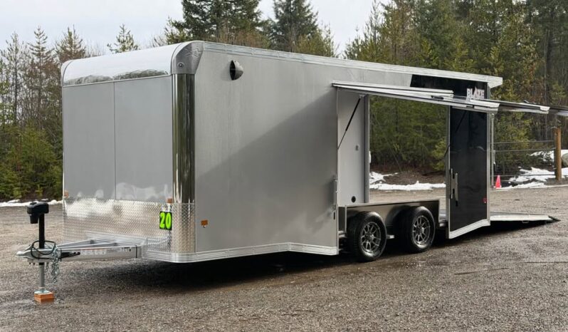 
								2026 Alcom Blaze 8.5×20 | Race Car Trailer | Finished Interior | All Aluminum | Premium Escape Door full									