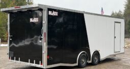 2026 Alcom Blaze 8.5×24 | Race Car Trailer | Finished Interior | All Aluminum | Gullwing Door