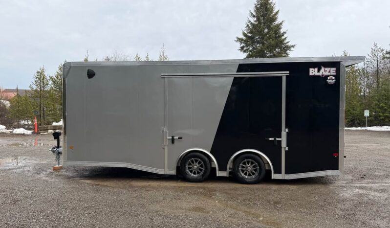 
								2026 Alcom Blaze 8.5×20 | Race Car Trailer | Finished Interior | All Aluminum | Premium Escape Door full									