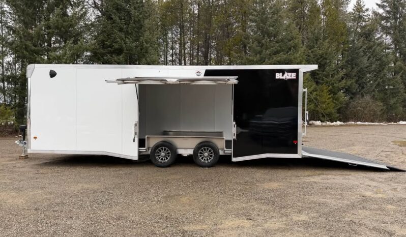 
								2026 Alcom Blaze 8.5×24 | Race Car Trailer | Finished Interior | All Aluminum | Gullwing Door full									