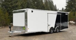 2026 Alcom Blaze 8.5×24 | Race Car Trailer | Finished Interior | All Aluminum | Gullwing Door
