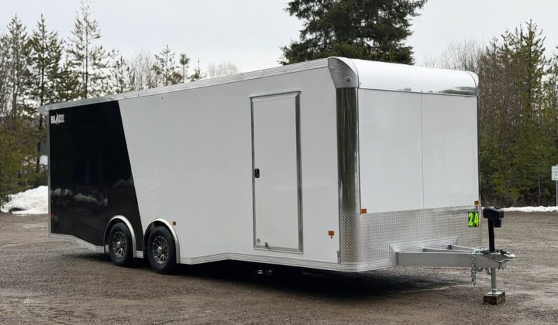 
								2026 Alcom Blaze 8.5×24 | Race Car Trailer | Finished Interior | All Aluminum | Gullwing Door full									