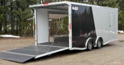 2026 Alcom Blaze 8.5×20 | Race Car Trailer | Finished Interior | All Aluminum | Premium Escape Door