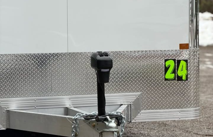 
								2026 Alcom Blaze 8.5×24 | Race Car Trailer | Finished Interior | All Aluminum | Gullwing Door full									