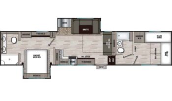 
										2024 COACHMEN CHAPARRAL 355FBX | 2BA 2 BD full									