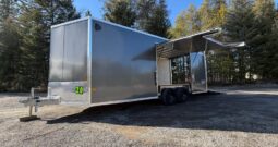 2026 Alcom Blaze 8.5×20 Car Trailer | Aluminum | Gullwing Door | 5.2k Axles