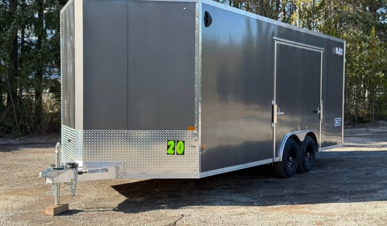 
								2026 Alcom Blaze 8.5×20 Car Trailer | Aluminum | Gullwing Door | 5.2k Axles full									