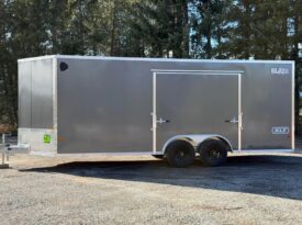 2026 Alcom Blaze 8.5×20 Car Trailer | Aluminum | Gullwing Door | 5.2k Axles