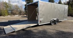 2026 Alcom Blaze 8.5×20 Car Trailer | Aluminum | Gullwing Door | 5.2k Axles