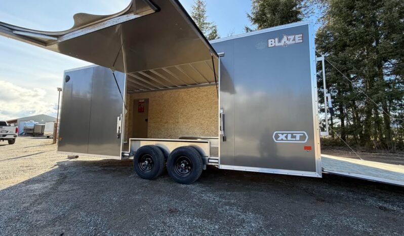 
								2026 Alcom Blaze 8.5×20 Car Trailer | Aluminum | Gullwing Door | 5.2k Axles full									