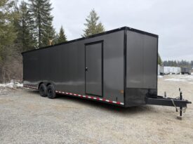 2026 Haulmark 8.5×28 Car Trailer | 7’6″ Tall | 12k GVWR | .080 Polycore Panels